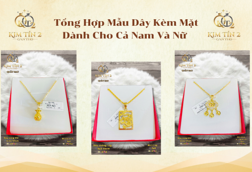 Tổng Hợp Mẫu Dây Kèm Mặt Dành Cho Cả Nam Và Nữ 