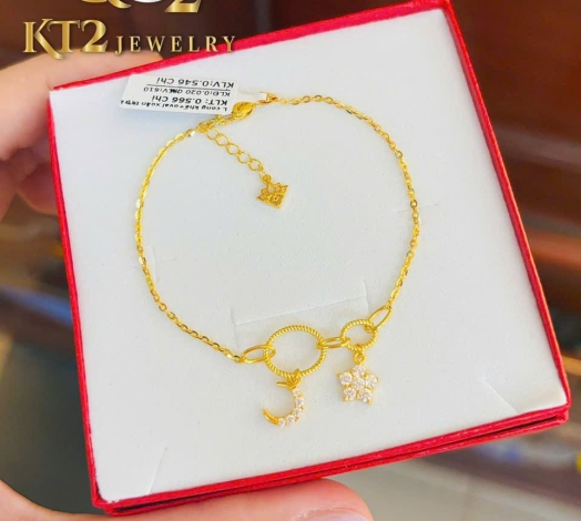 Lắc Nữ Kiểu Vàng 610 5 Phân