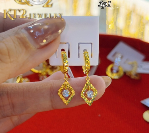 Bông Mặt Thoi Tòn Ten 3 Phân 