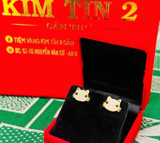 Bông Kiểu Hello Kitty Đích Đẩy 5 Phân 1