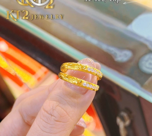 Nhẫn Cặp Kiểu 1 Chỉ 