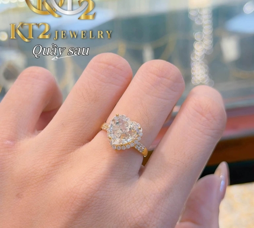 Nhẫn Kiểu Trái Tim 5 Phân 3 