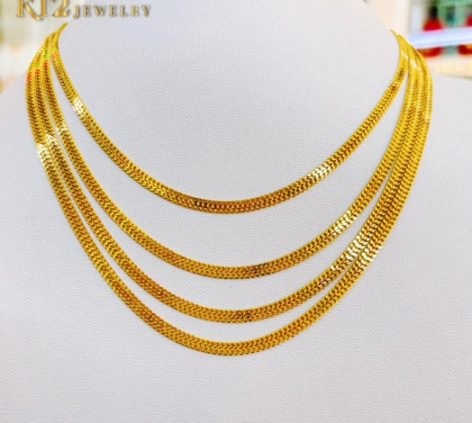 Dây Chuyền Lật Ý Đôi Vàng 610
