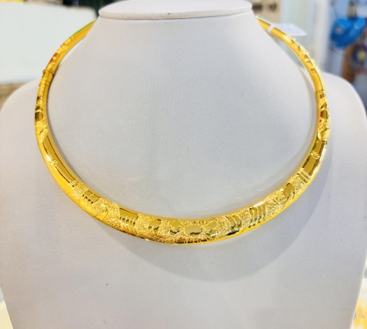 Kiềng Cổ Cưới 1 Chỉ Cho Cô Dâu