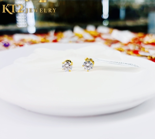 Bông Hột Trắng đơn giản nhẹ vàng