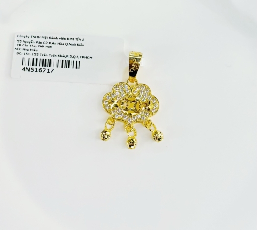 Mặt Dây Chuyền Khoá Trường Mệnh 