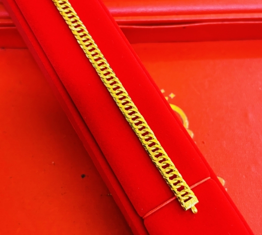 Lắc Tay Khoen Lật Đôi 2 chỉ vàng 23K