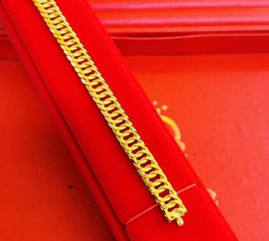 Lắc Tay Khoen Lật Đôi 3 Chỉ vàng 23K