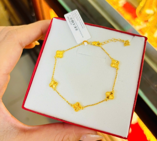 Lắc Cỏ Vàng Mini 610