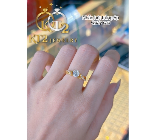 Nhẫn Hột Vĩnh Cửu 5 Phân 