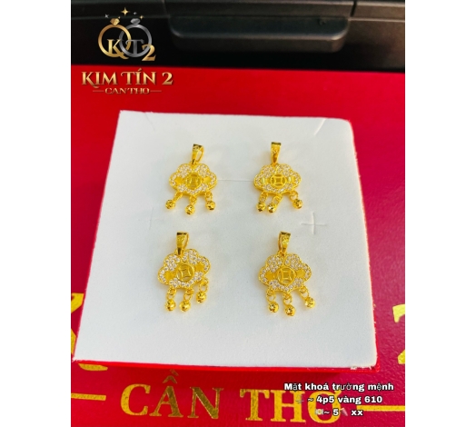 Mặt Dây Khóa Trường Mệnh 4 Phân 5