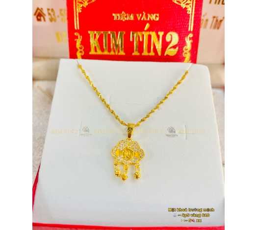 Mặt Dây Khóa Trường Mệnh 4 Phân 5