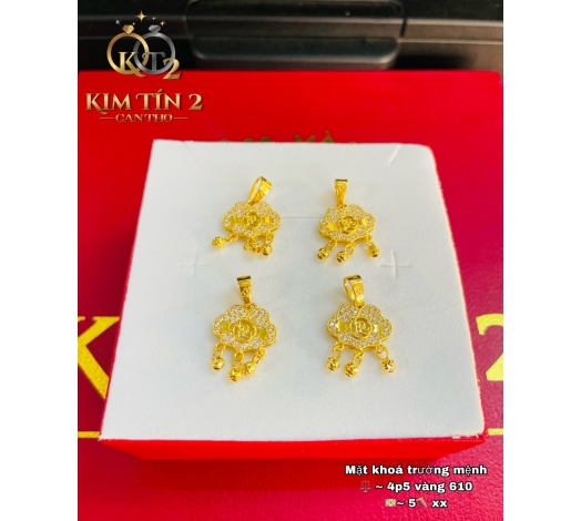 Mặt Dây Khóa Trường Mệnh 4 Phân 5