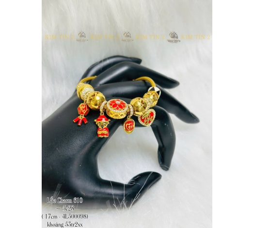 Vòng Charm Thần Tài 610 5 Chỉ 2