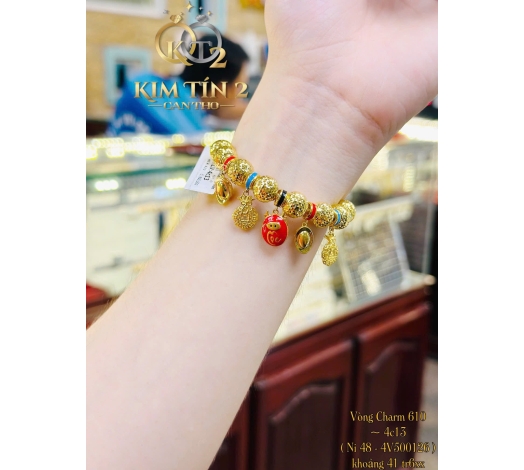 Vòng Charm May Mắn 610 