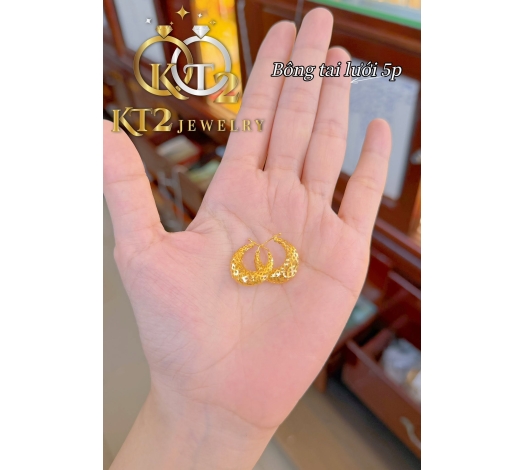 Bông Tai Khoen Lưới 5 Phân 