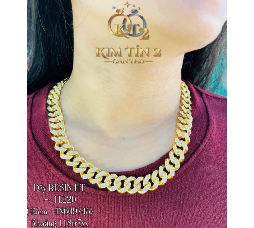 Dây Resin Hột Trắng 1 Lượng 2