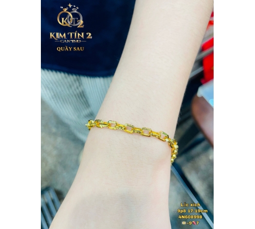 Lắc Xích Vàng 610 9 Phân 