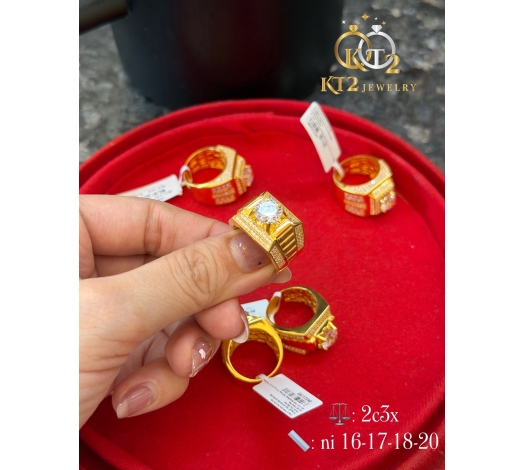 Nhẫn Nam Hột Cao 2 Chỉ 