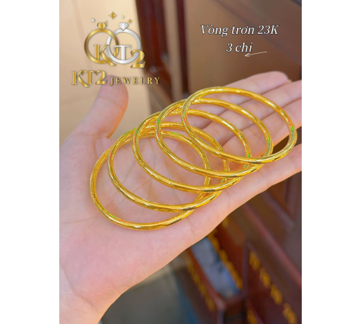 Vòng Đé Cưới 23K 3 Chỉ 