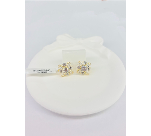 Bông Kiểu Hoa Khoá Gài Sau 7 phân vàng 610