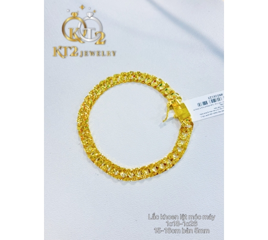 Lắc Khoen Lật Móc Máy 1 chỉ 1x-1 chỉ 2x