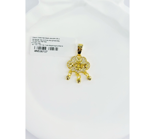 Mặt Dây Chuyền Khoá Trường Mệnh 