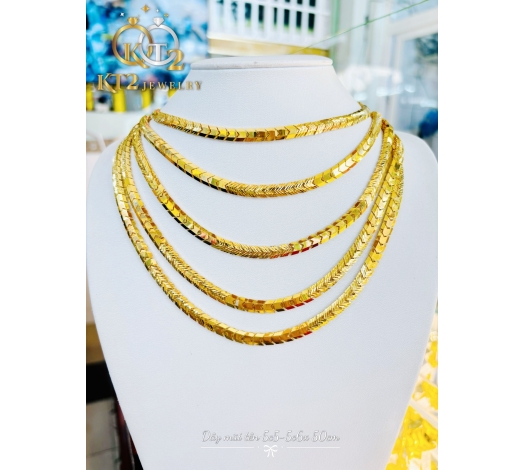 Dây Chuyền Mũi Tên 5 chỉ 5 Vàng 610