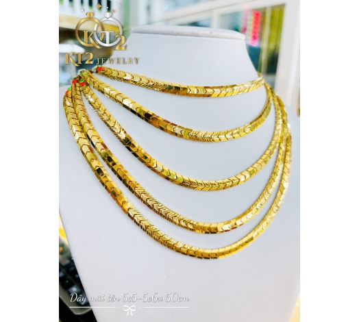 Dây Chuyền Mũi Tên 5 chỉ 5 Vàng 610